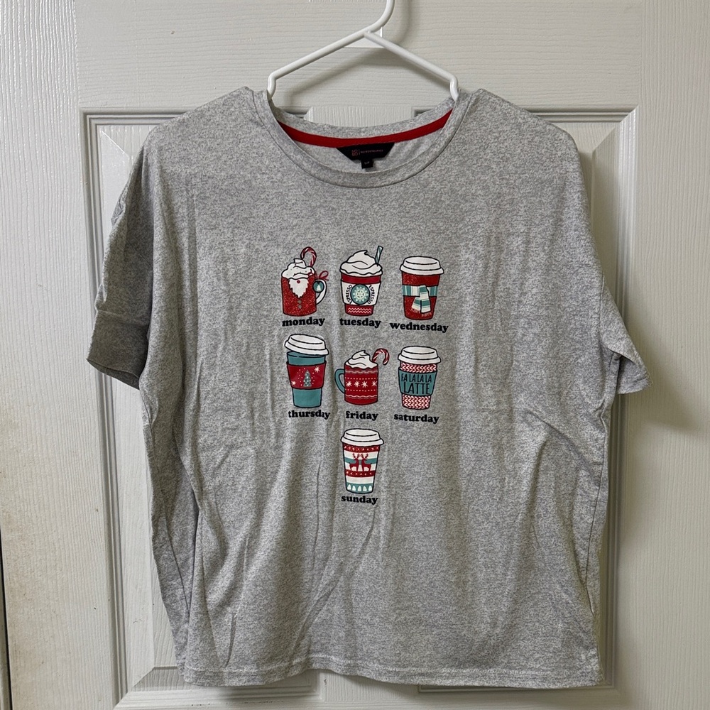 No Boundaries Gray Kids Tee with Coffee Cup Design